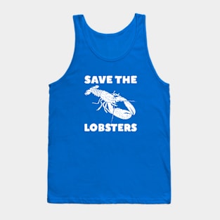 Save The Lobsters Tank Top